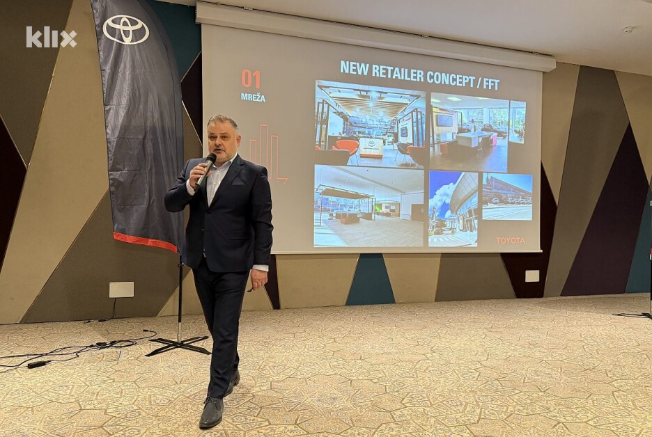 Damir Višošević, direktor kompanije Toyota BH (Foto: A. M./Klix.ba)