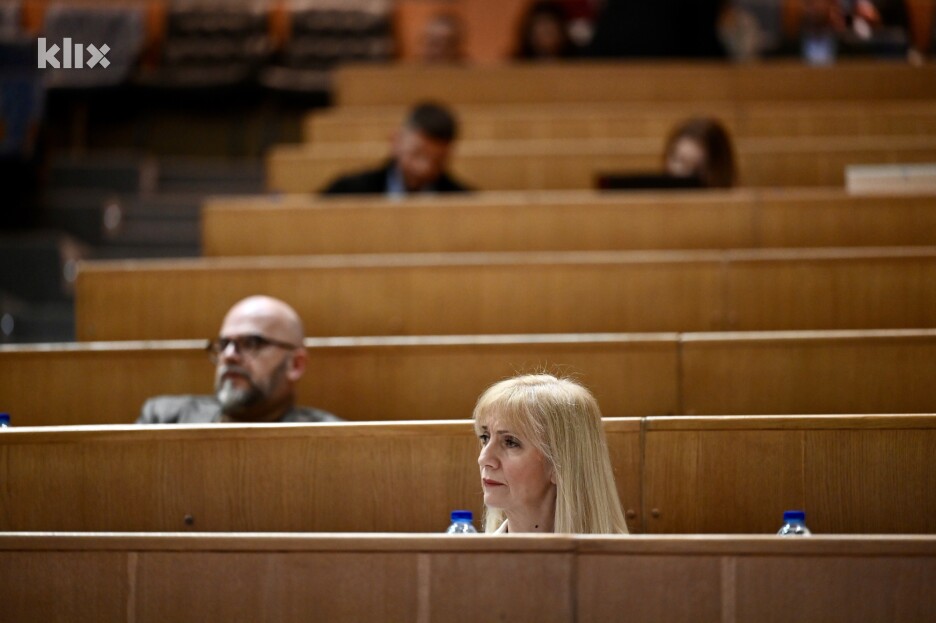 Duška Jurišić,zamjenica državnog ministra za ljudska prava kaže da su odluke o njenoj navodnoj odgovornosti donijeli zvaničnici opozicionih stranaka mnogo prije sudskih presuda (Foto: T. S./Klix.ba)