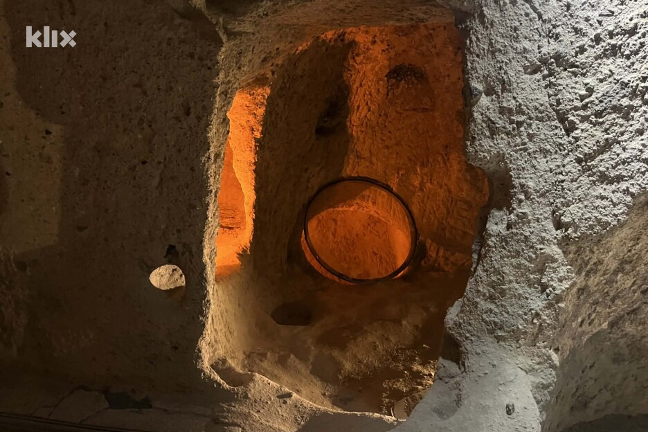 Prolazak kroz podzemni grad Kaymakli je svjedočenje historiji (Foto: Klix.ba)