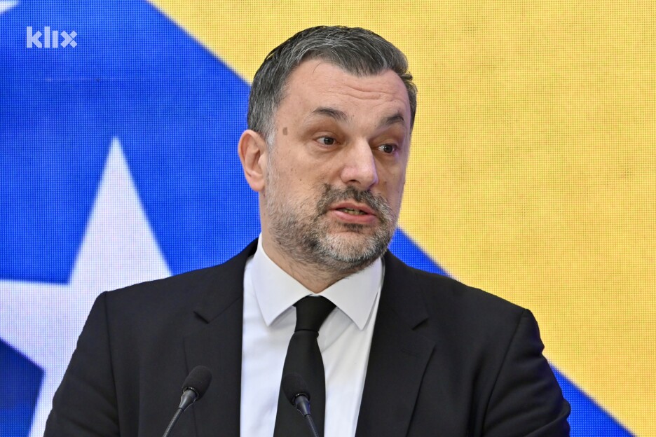 Elmedin Konaković, ministar vanjskih poslova BiH je govorio o slanju zaposlenika u mrežu zaposlenika u mrežu diplomatsko-konzularnih predstavništava (Foto: V. D./Klix.ba)