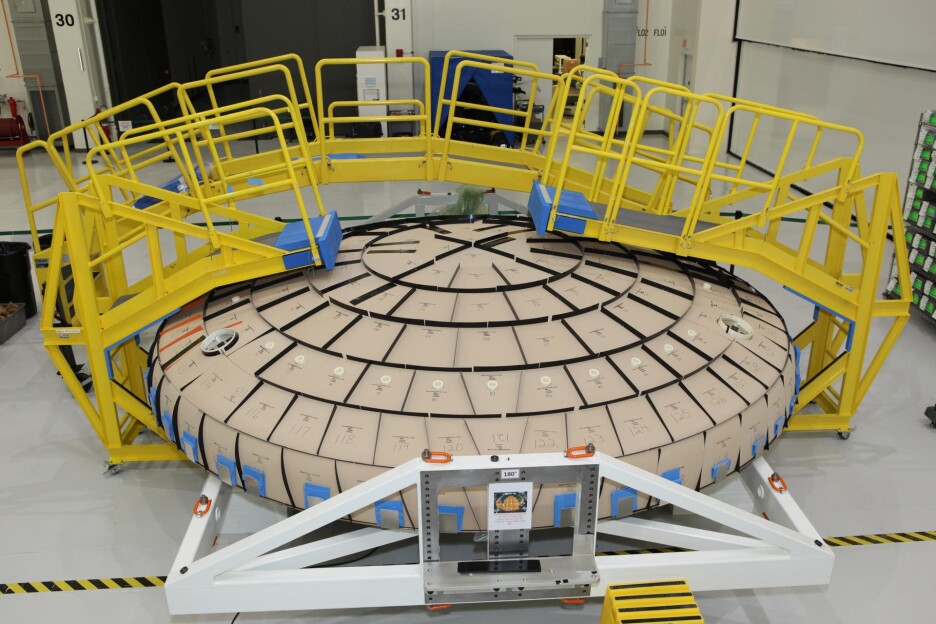 Toplotni štit Orion rakete (Foto: NASA/Dimitri Gerondidakis)