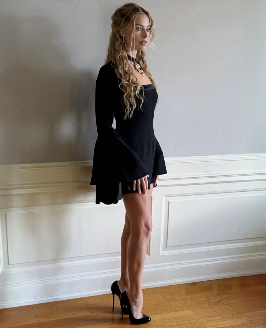 Margot Robbie privukla je pažnju hrabrim modnim izborom (Foto: Instagram/andrewmukamal)