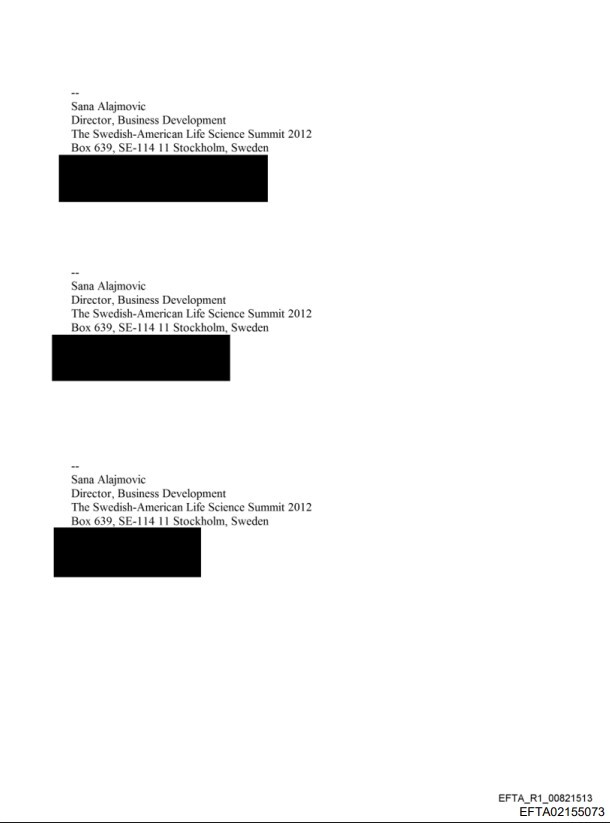 Neki od objavljenih mailova u Epsteinovim dokumentima (Foto: justice.gov/Epstein)