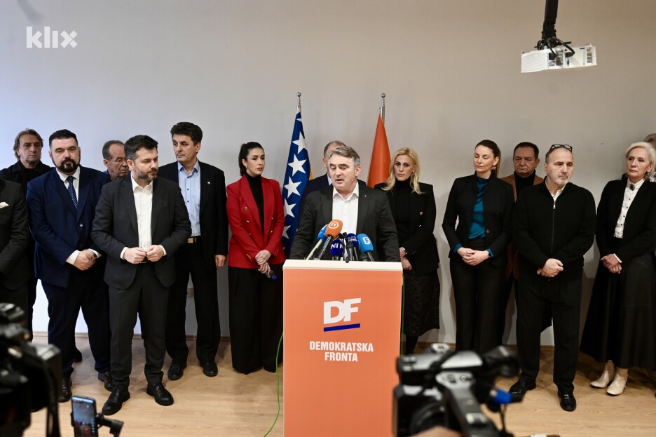Press konferencija DF-a u Sarajevu (Foto: T. S./Klix.ba)