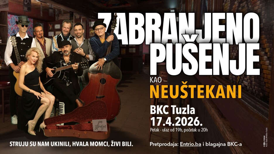 Zabranjeno pušenje prvo će održati koncert u Tuzli (Foto: Press)