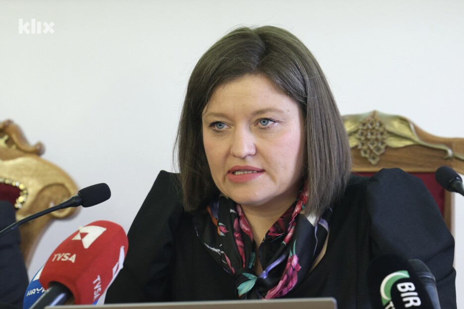 Viša naučna saradnica Instituta za istraživanje zločina protiv čovječnosti i međunarodnog prava i autorica mape Merisa Karović-Babić (Foto: S. S./Klix.ba)