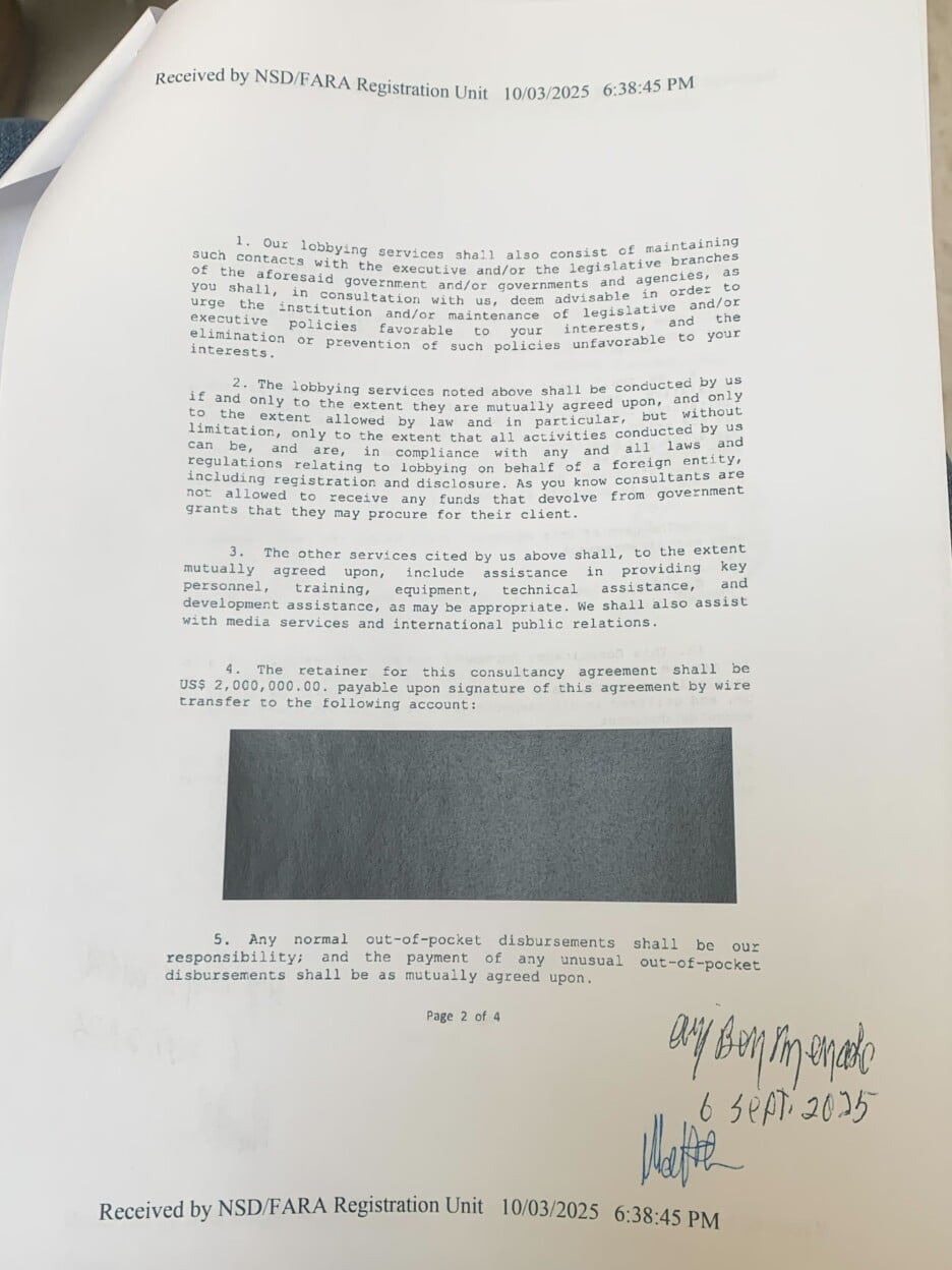 Konaković pokazao RS-ov ugovor o lobiranju sa izraelskim obavještajcem vrijedan četiri miliona dolara 3