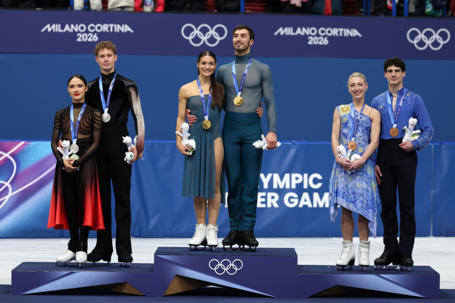 Piper Gilles i Paul Poirier iz Kanade osvojili su bronzu, dok su Charlene Guinard i Marco Fabbri osvojili četvrto mjesto (Foto: EPA-EFE)
