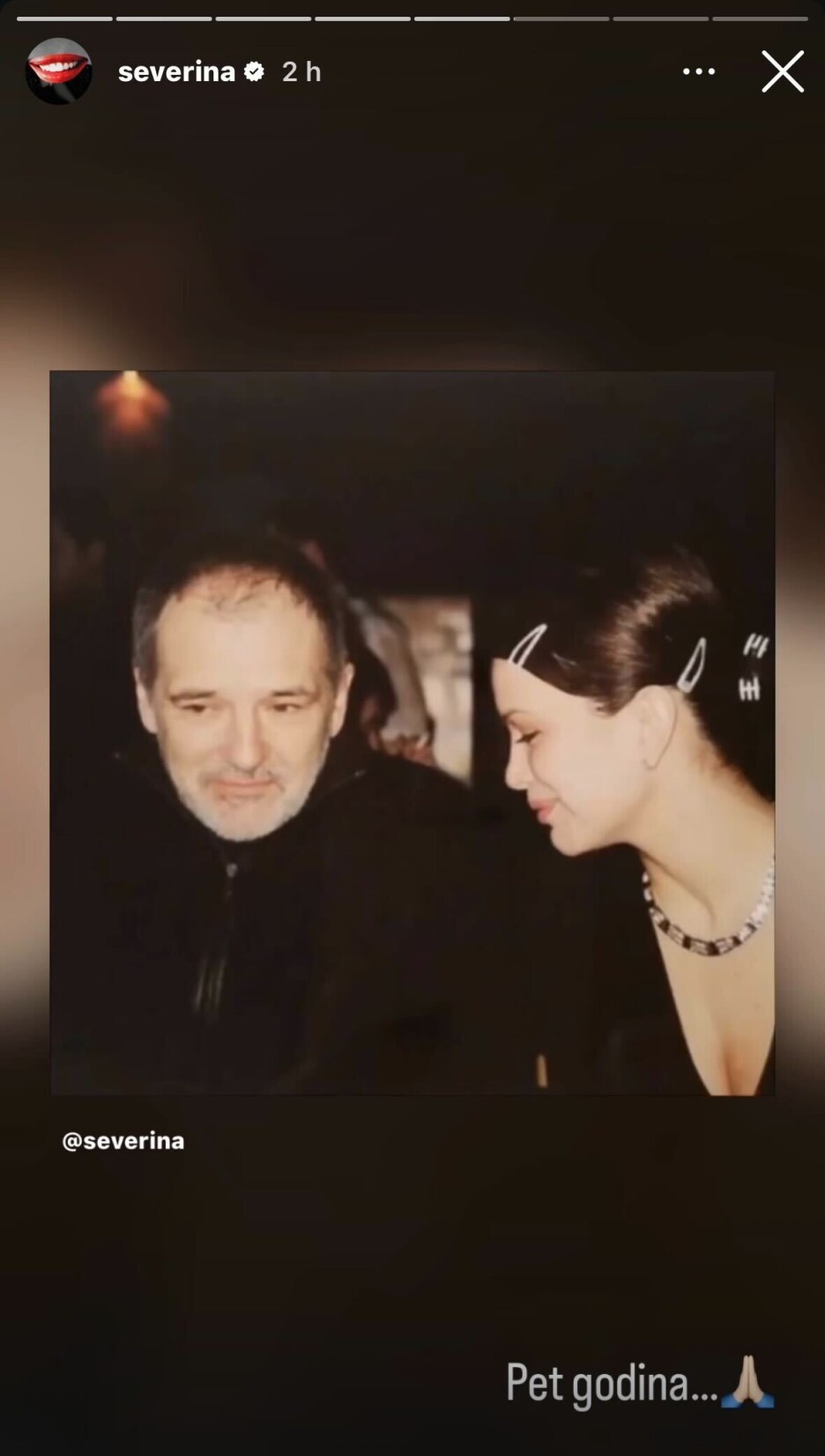 Severina je bila jedna od brojnih poznatih koji su se prisjetili lika i djela Đorđa Balaševića (Foto: Instagram)