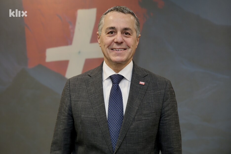 Tokom boravka u BiH Cassis je obišao i Misiju OSCE-a (Foto: I. Š./Klix.ba)