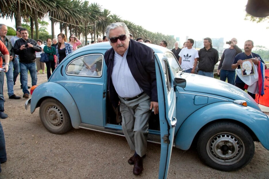 Jose Mujica bio je vezan za VW Bubu