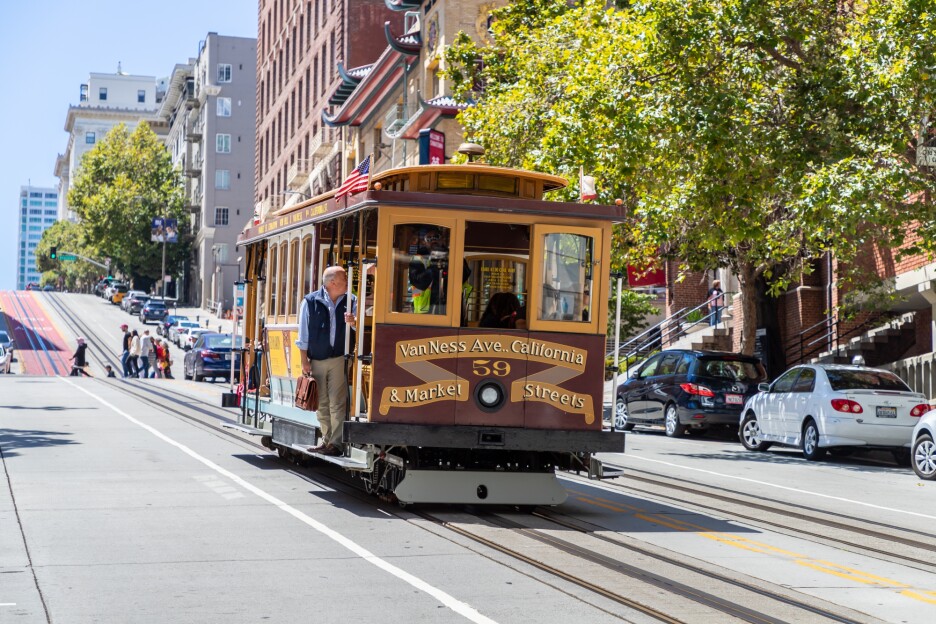 Tramvaji, kakvi su oni u San Franciscu, u Americi su uglavnom u funkciji turizma (Foto: Shutterstock)