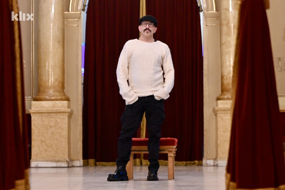 Reditelj Ivan Leo Lemo sretan je i zahvalan što radi u NPS-u (Foto: V. D./Klix.ba)