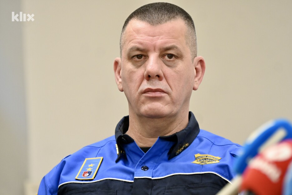 Fatmir Hajdarević, policijski komesar je rekao kako je vozač bio negativan na alkotestiranje (Foto: V. D./Klix.ba)