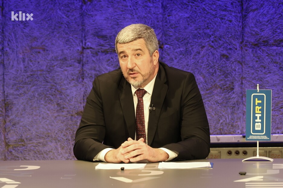 Belmin Karamehmedović, v.d. direktora BHRT-a (Foto: I. Š./Klix.ba)