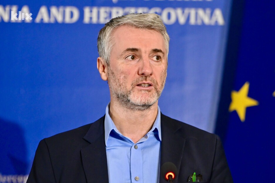 Ministar komunikacija i prometa BiH Edin Forto (Foto: V.D./ Klix.ba)