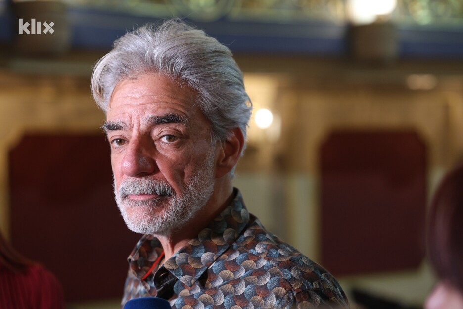 Maestro Hari Zlodre zadovoljan je probama u Narodnom pozorištu Sarajevo (Foto: S. S./Klix.ba)