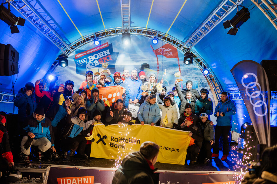 Audi BORN2SKI Business Race