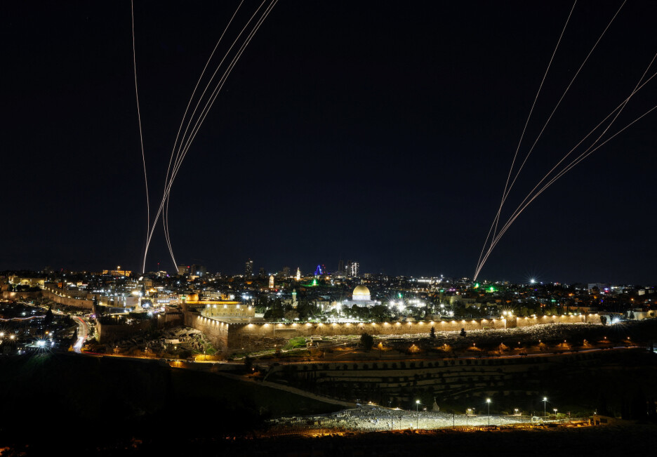 Nebo iznad Jerusalema (Foto: Reuters)