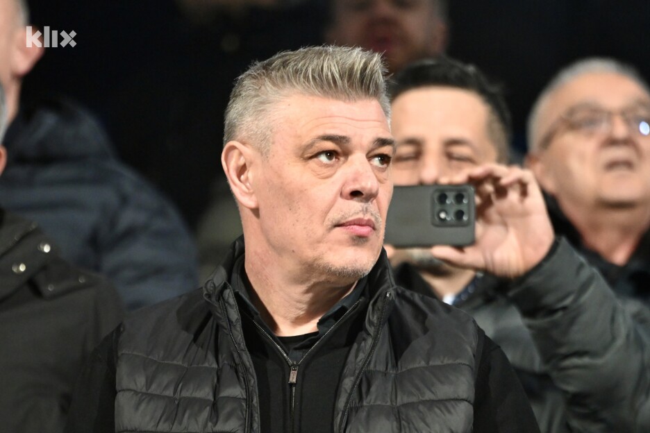 Savo Milošević na Grbavici (Foto: V. D./Klix.ba)