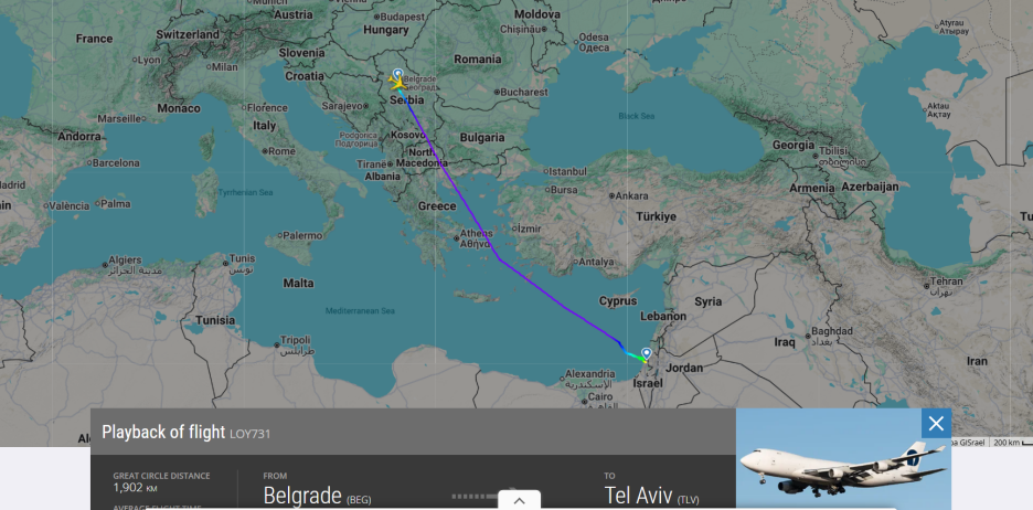 (Foto: Flightradar24)