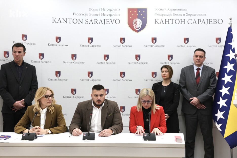 SDP KS je održao konferenciju za novinare u Sarajevu (Foto: S. S./Klix.ba)