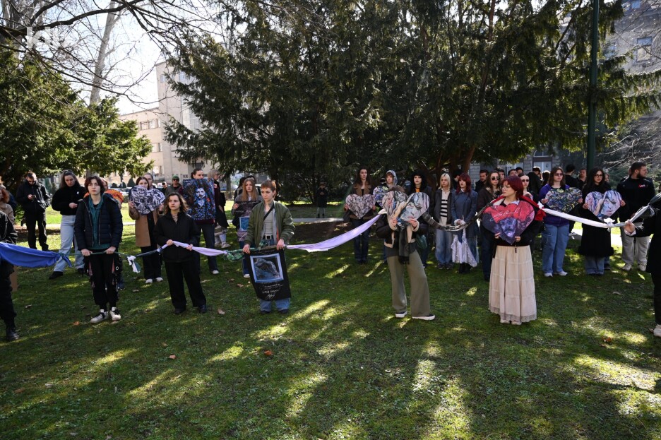 Neki od njihovih zahtjeva su sloboda okupljanja, odgovornost vlasti, siguran javni prijevoz i država u službi građana (Foto: T. S./Klix.ba)