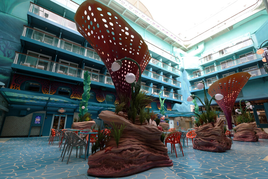 Unutrašnjost Disney Adventure kruzera (Foto: Reuters)