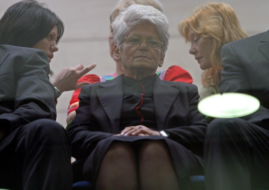 Mila Đinđić, majka Zorana Đinđića na suđenju (Foto: EPA-EFE)