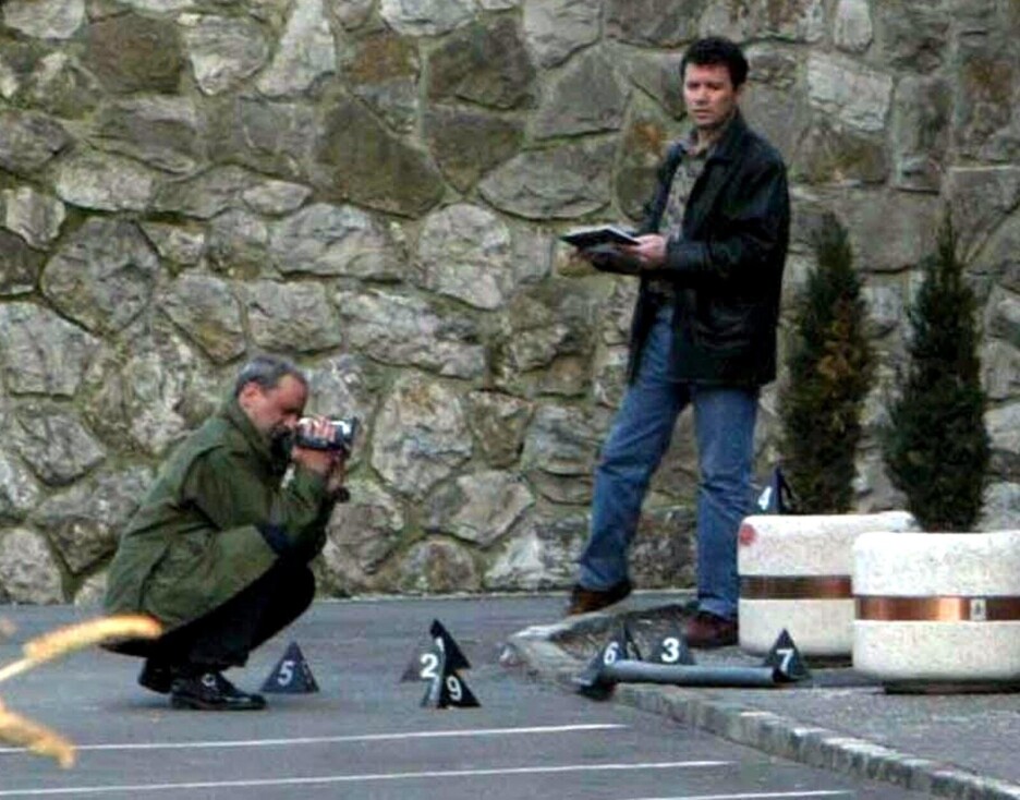 Uviđaj na mjestu ubistva (Foto: EPA-EFE)