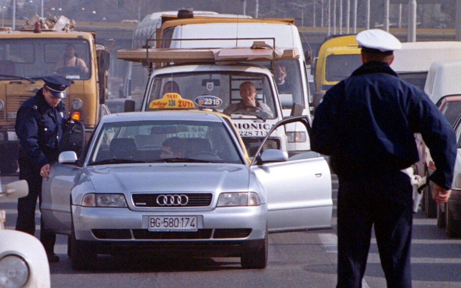 Akcija Vihor u Beogradu, poslijepodnevni sati 12. marta (Foto: EPA-EFE)