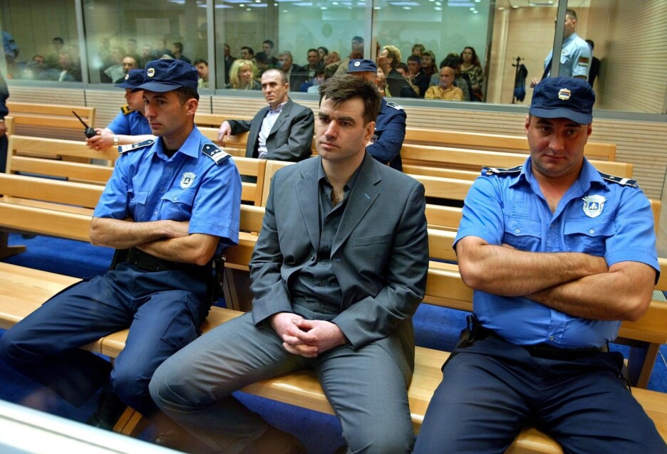 Milorad Ulemek Legija na sudu (Foto: EPA-EFE)