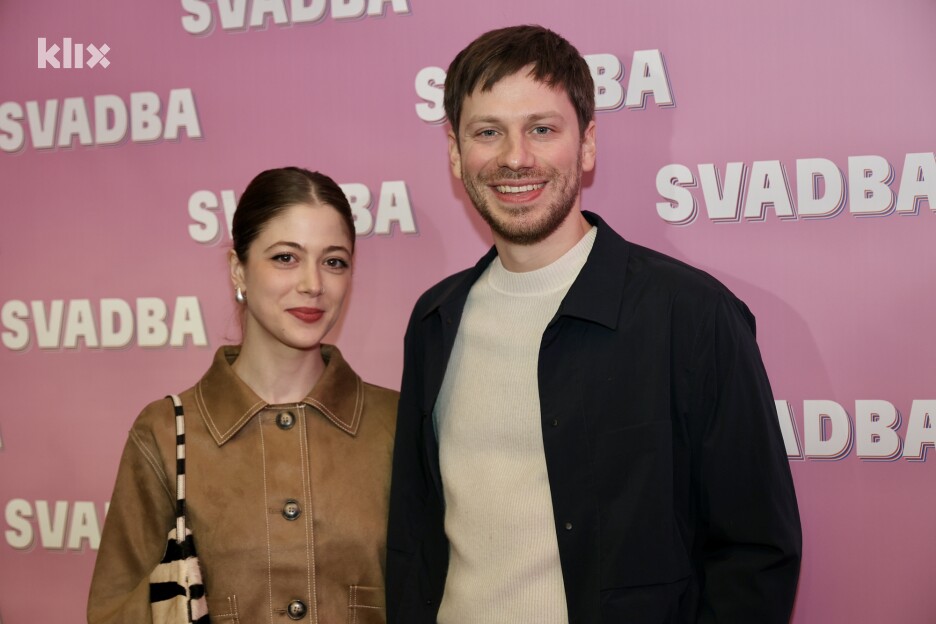 Nika Grbelja i Marko Grabež na premijera filma 