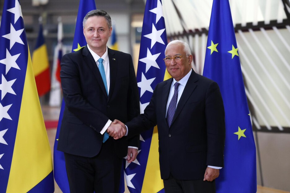 Bećirović je uputio zahvalnost Costi za podršku BiH