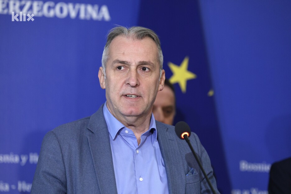 Predsjednik Privredne komore FBiH Mirsad Jašarspahić (Foto: S. S./Klix.ba)