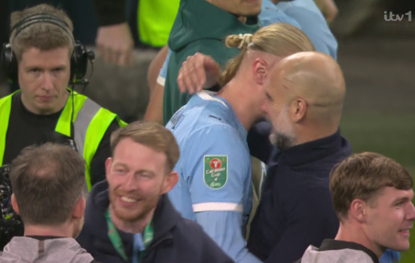 Guardiola jučer s ožiljcima