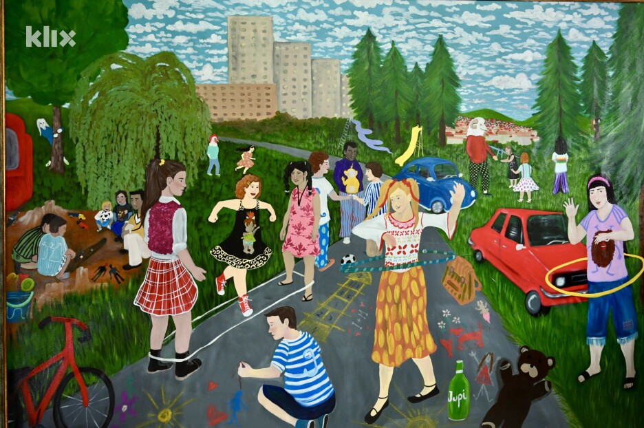 Dujmović tvrdi da ljudi prepoznaju autentičnost u njenim radovima (Foto: T. S./Klix.ba)