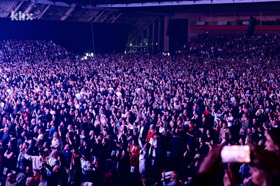Zetra je bila ispunjena do posljednjeg mjesta (Foto: T. S./Klix.ba)