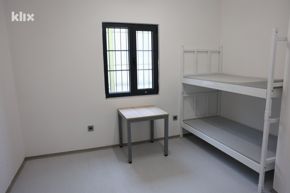 Izgled pritvorske ćelije u kompleksu C (Foto: S. S./Klix.ba)