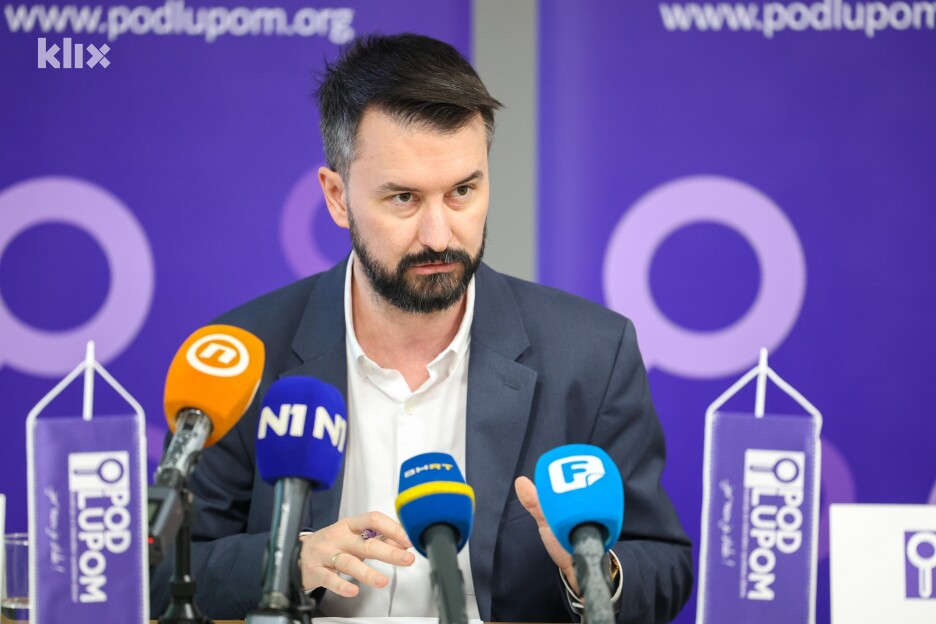 Dario Jovanović, direktor Koalicije pod lupom (Foto: I. L./Klix.ba)