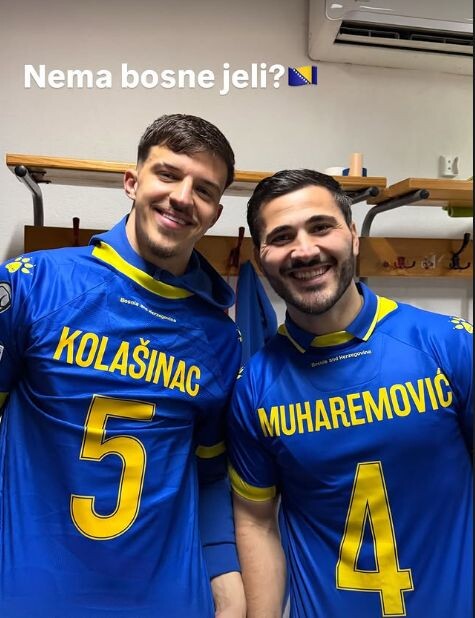 Tarik Muharemović i Sead Kolašinac