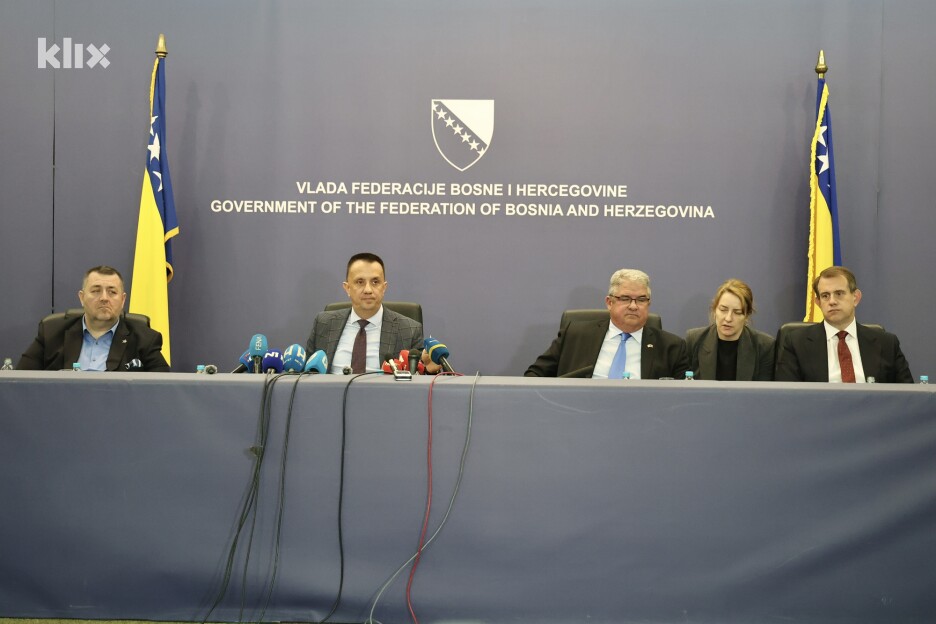 Zaštita FBiH je prioritet ovog projekta, poručeno je sa konferencije za novinare (Foto: I. Š./Klix.ba)