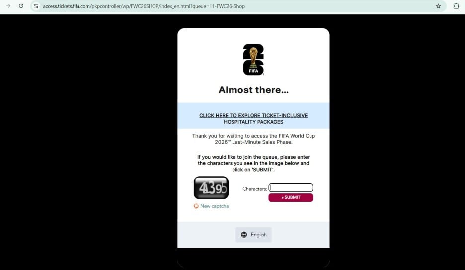 Unesete kod koji je generisan