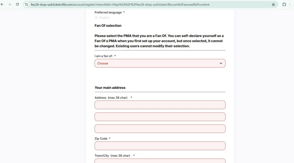 Popunite sva polja, a u polje 