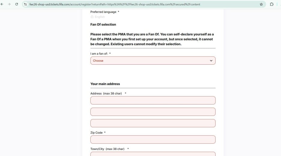 Popunite sva polja, a u polje