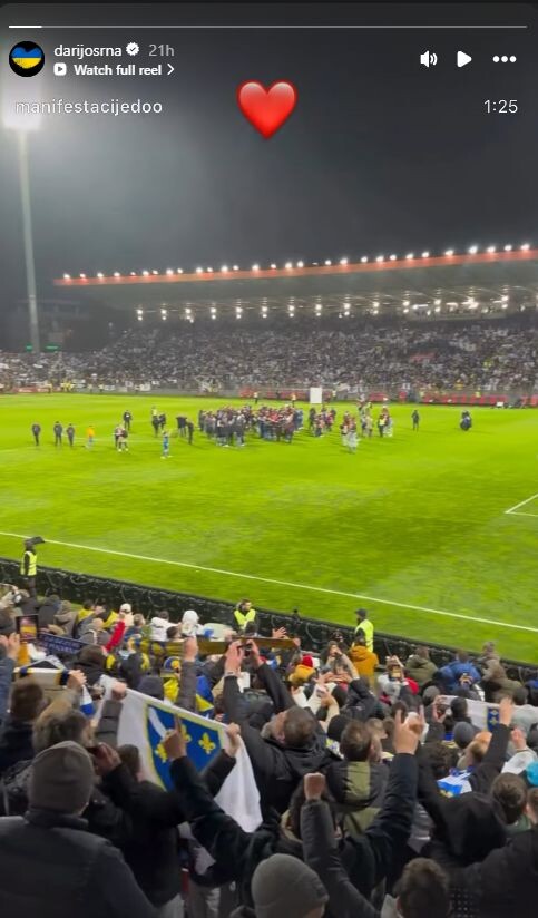 Instagram story Darija Srne (Foto: Screenshot)