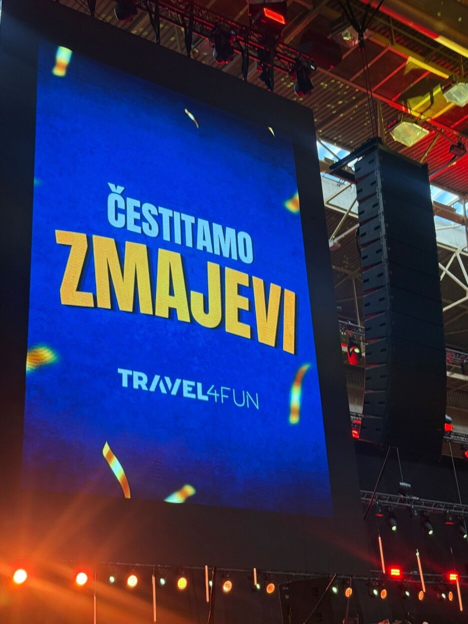 Čestitka Zmajevima (Foto: Čitatelj)