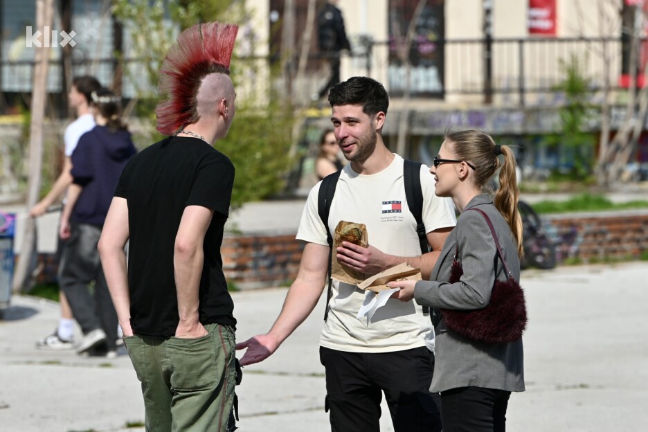 Organizatori su ranije istakli kako je cilj okupljanja bio ukazati na važnost aktivističkog optimizma (Foto: V. D./Klix.ba)