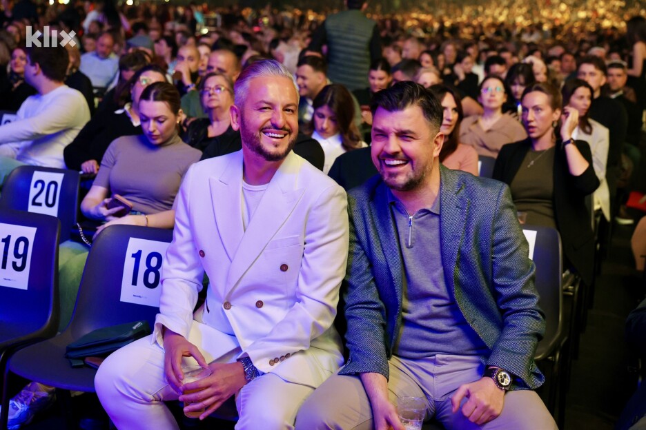 U publici su bile brojne poznate ličnosti, počev od pjevača Nene Murića (Foto: I. Š./Klix.ba)