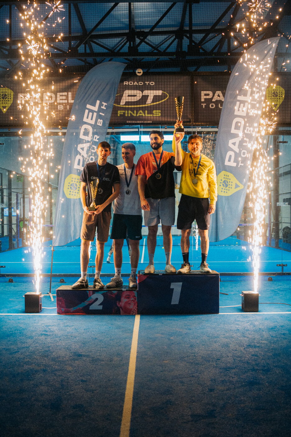Pobjednici padel turnira u Sarajevu (Foto: Facebook)